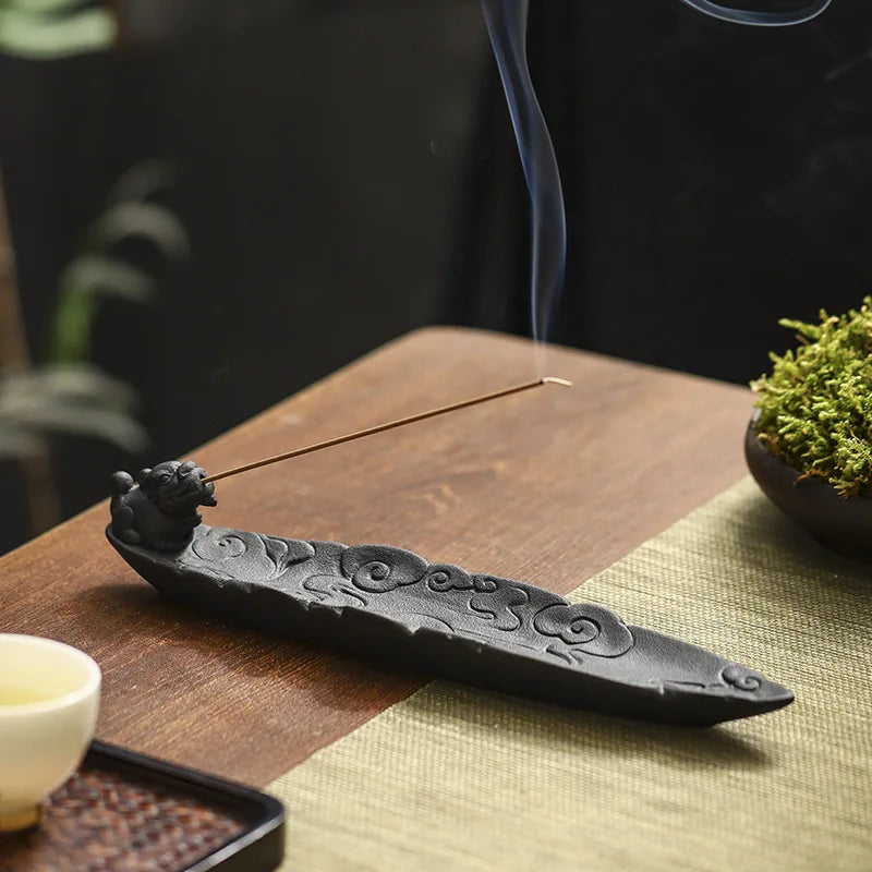 Crouching Dragon Incense Burner